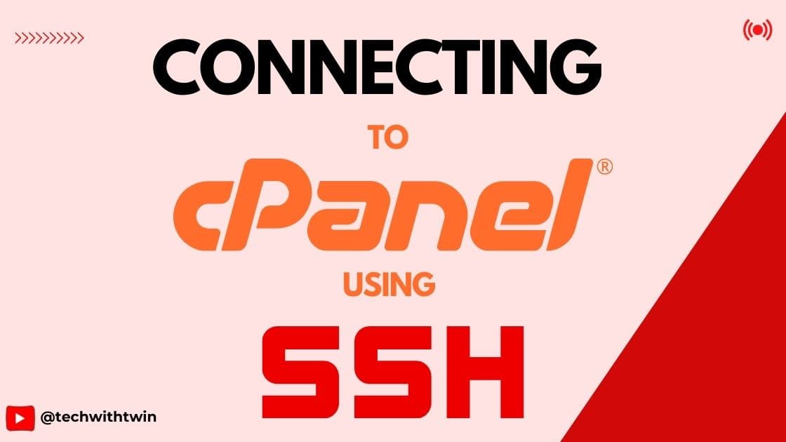 How to connect to a CPANEL account via SSH on the terminal