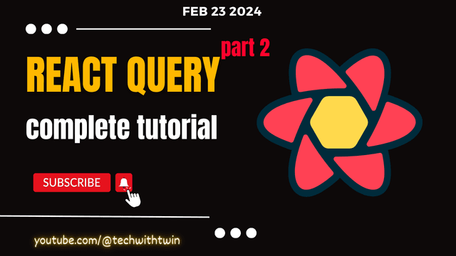 React Query Tutorial