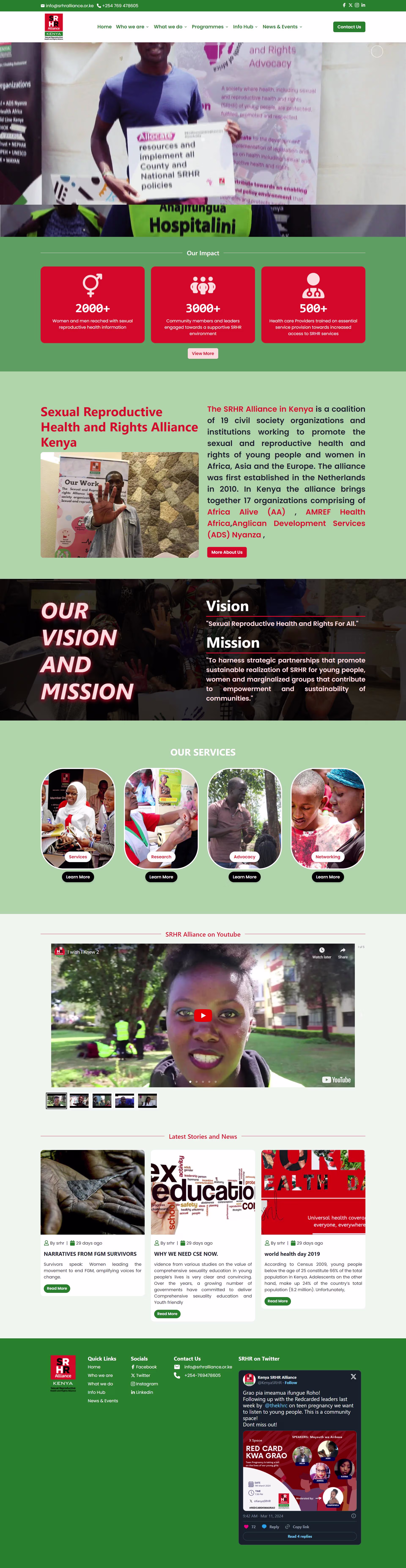 SRHR Website